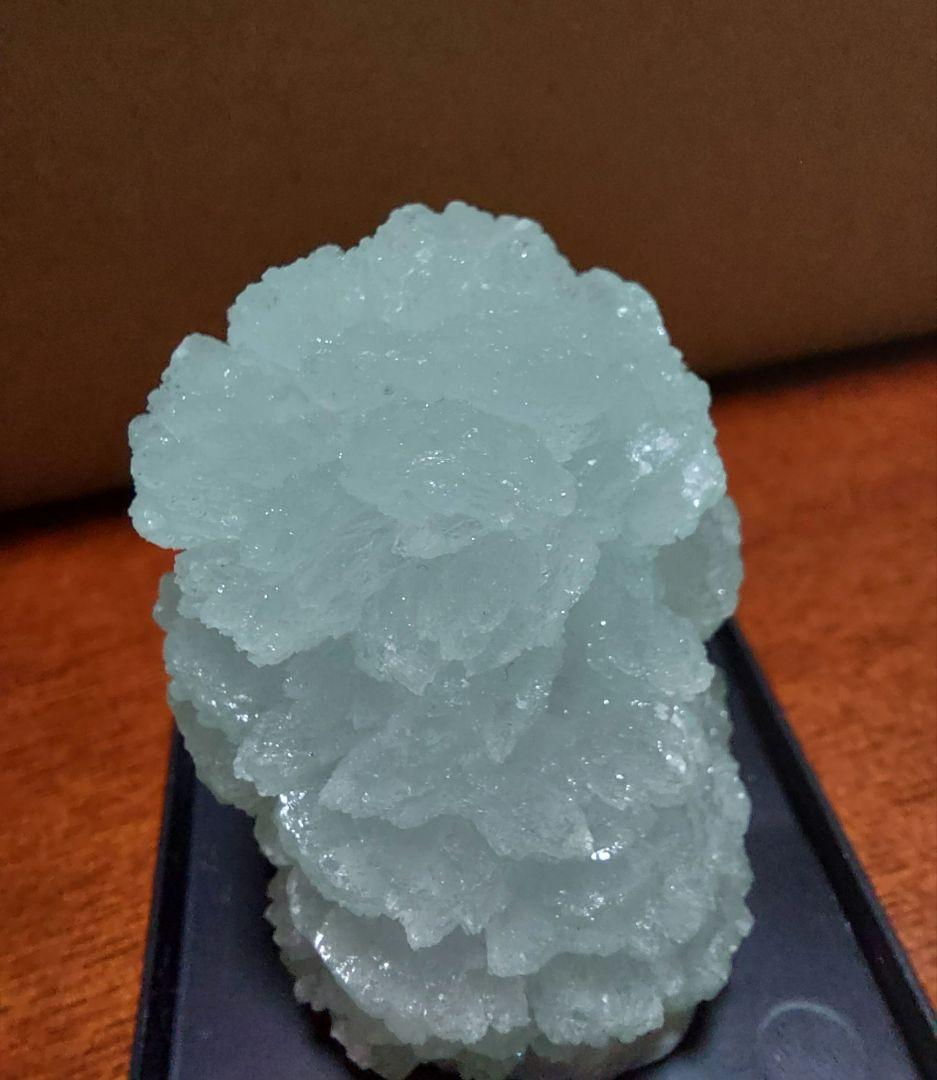 ヘミモルファイト 異極鉱 雲南省 鉱物標本 原石 3cm×3cm×4.8cm