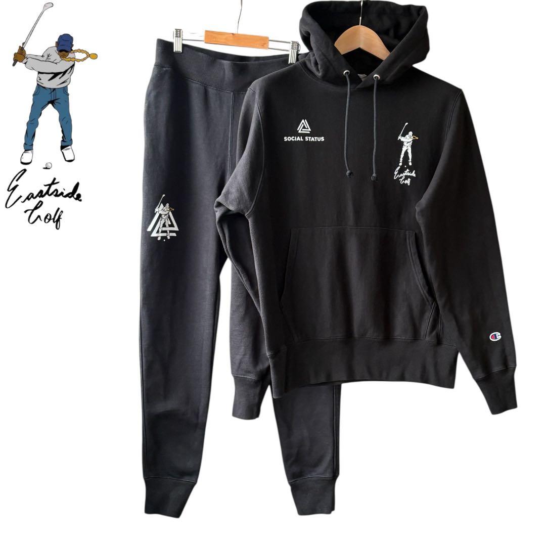 希少 Champion × eastsidegolf パーカー上下 セットアップ