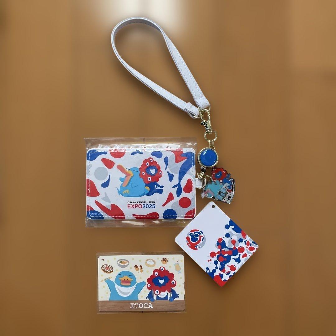 EXPO2025 ICOCAカードとカードケースセット ミャクミャク