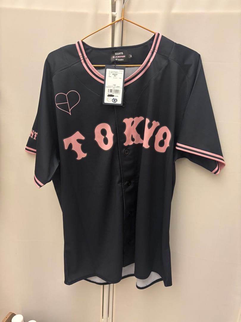 BLACKPINK × 読売ジャイアンツ ユニホーム ブラックM