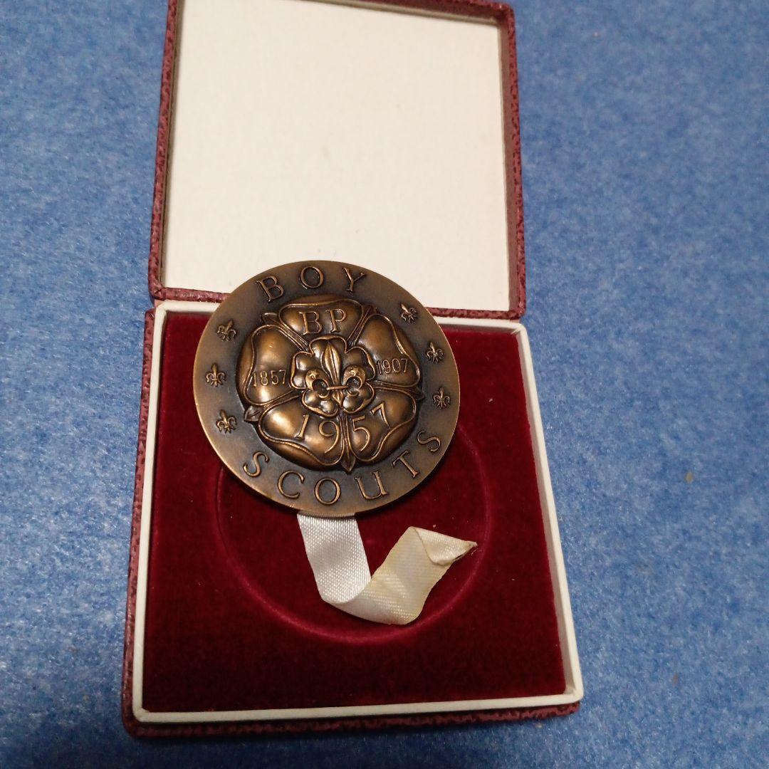 希少メダル　BP生誕100周年 ボーイスカウト 1957年 メダル