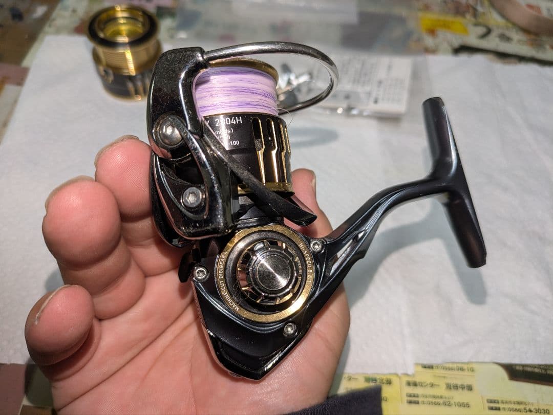 ダイワ セオリー2004H フルベアリング化 マグシールドレス化　スプールおまけ