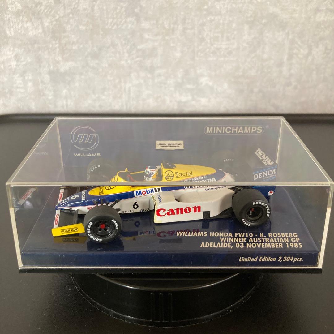 MINICHAMPS Williams Honda FW10 K.ロズベルグ
