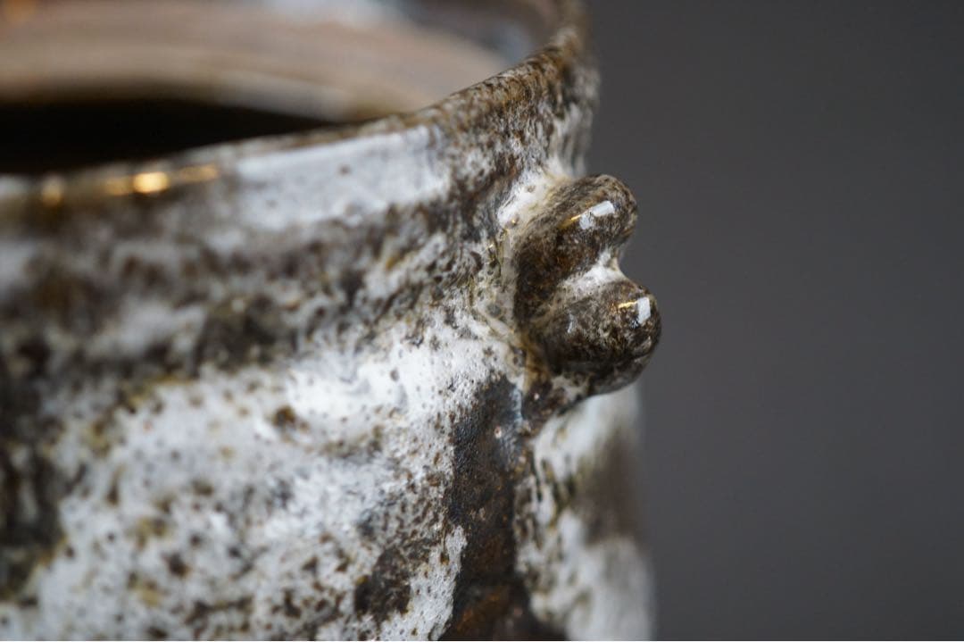 室井香悦 造 水指 箱付 茶道具