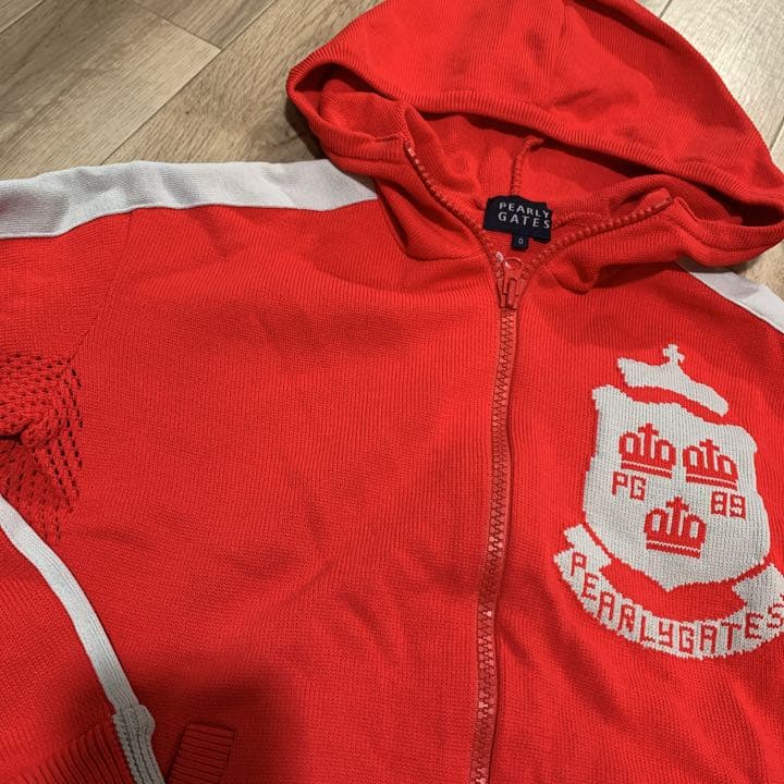 パーリーゲイツ ニット　パーカー　0サイズ　美品