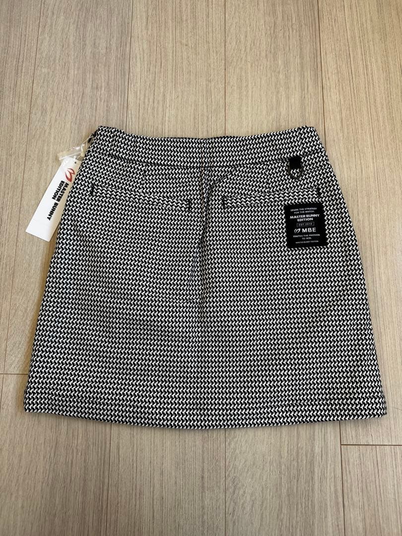 ドビーカルゼ ソフトタンブラーストレッチ 変形千鳥柄　新品