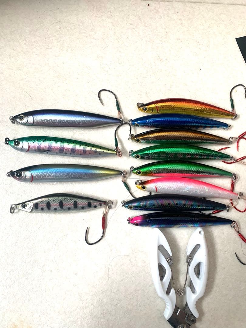 サクラマスルアー　ジグミノー　12個セット