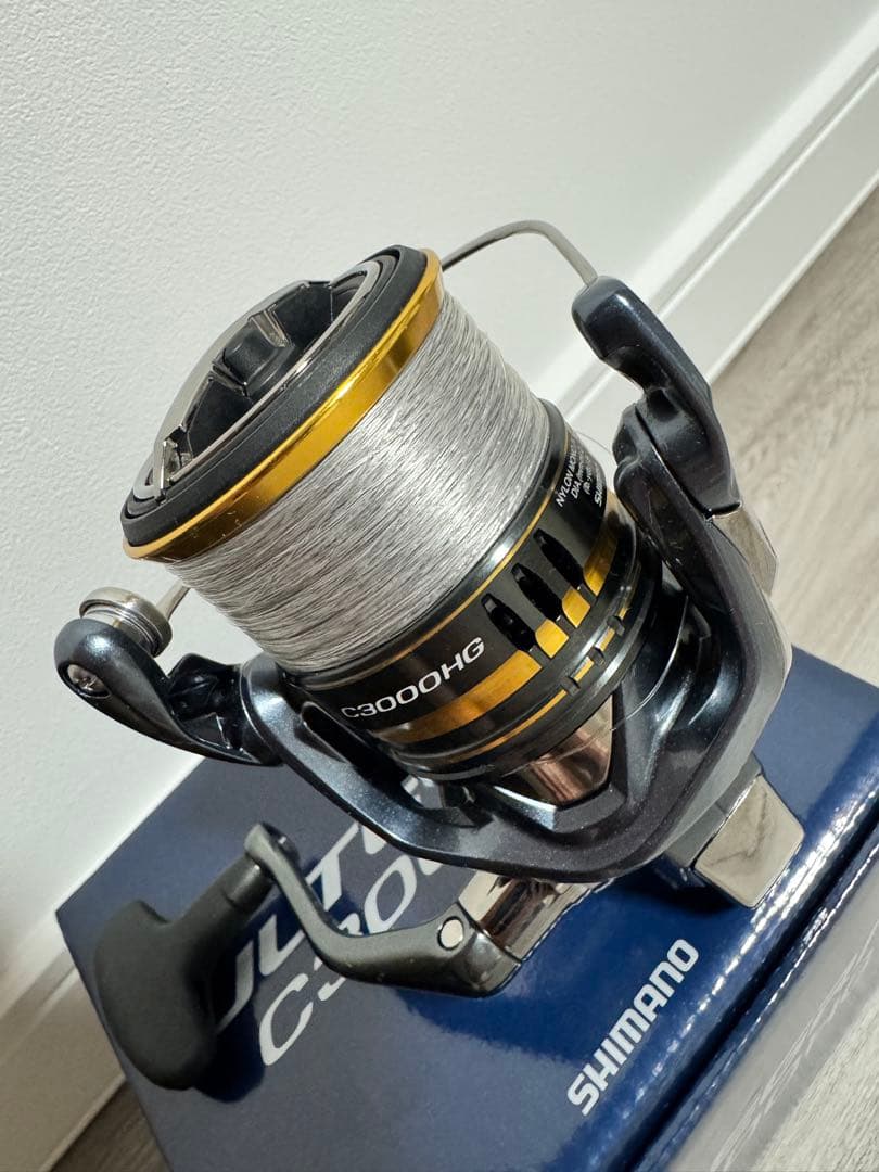 SHIMANO 21アルテグラ C3000HG PE0.8号付き