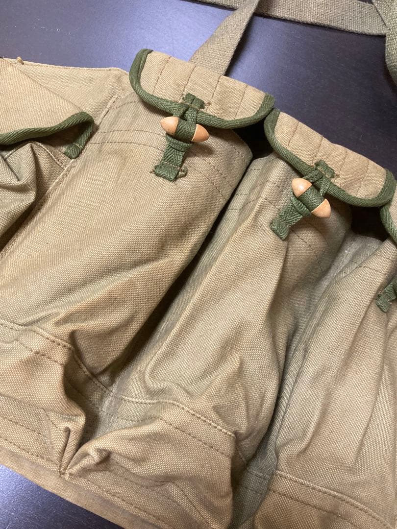 AK47用　マガジンポーチ　チェストリグ　中国軍　実物？　ナム戦