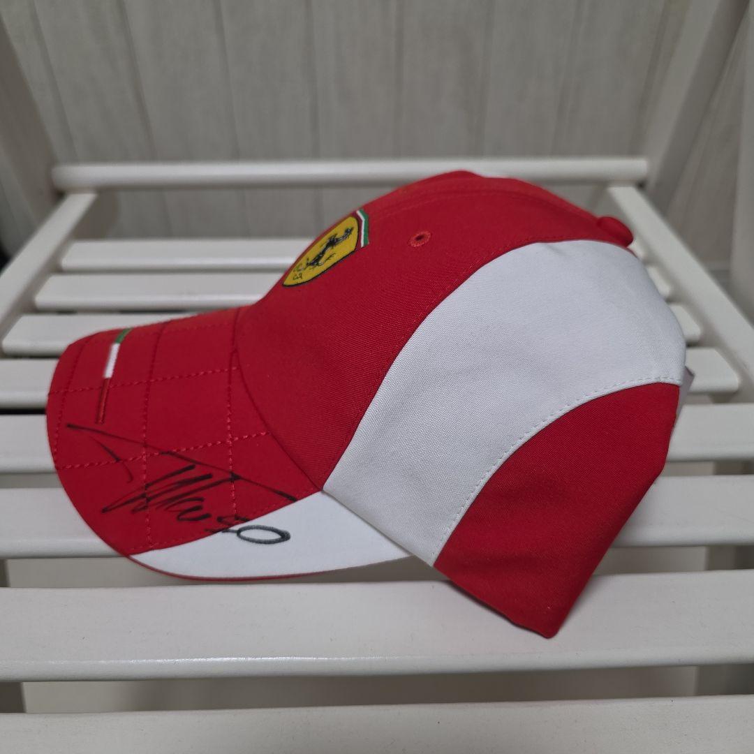 フェラーリ時代 アロンソ＆マッサ サイン入りキャップ（新品・タグ付き）