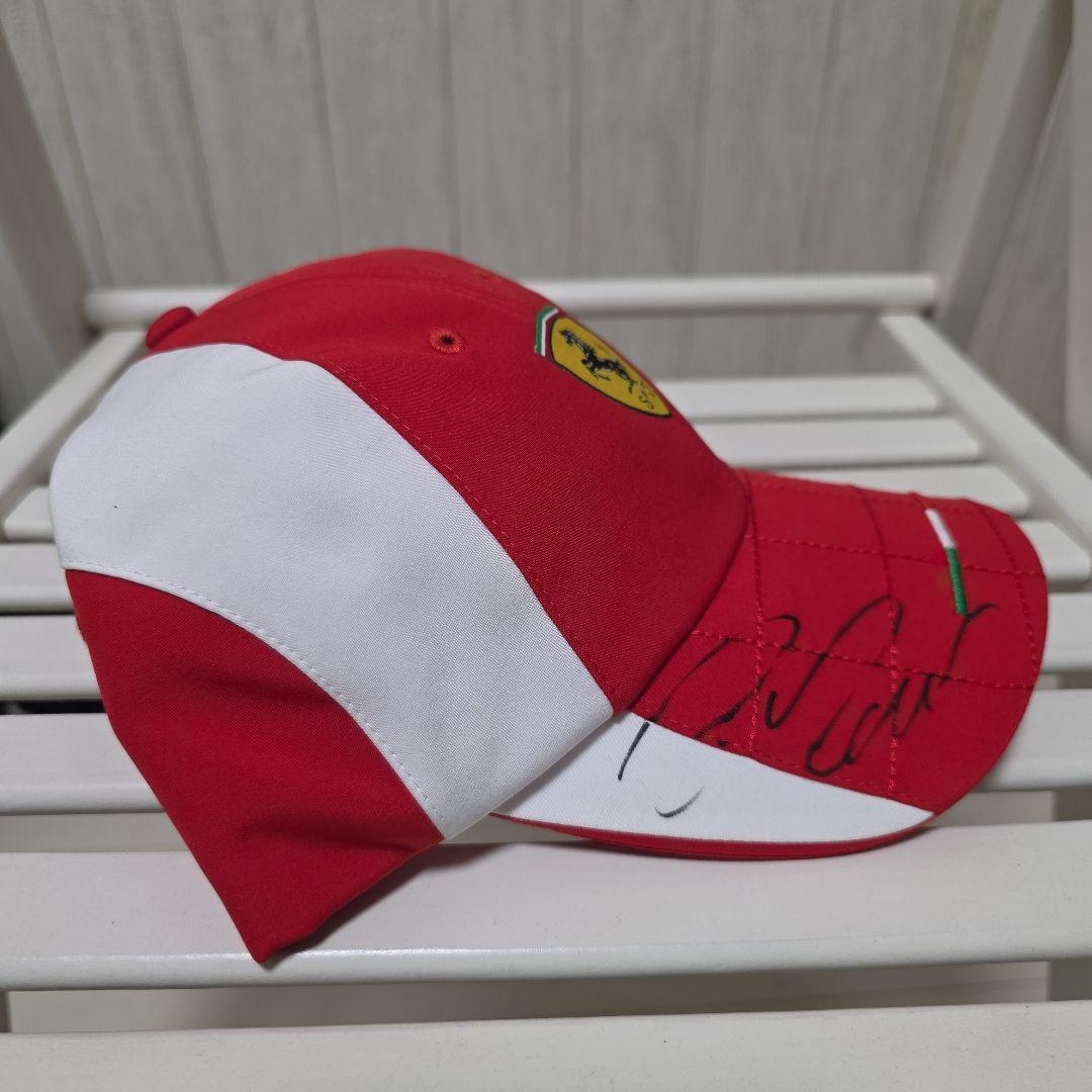 フェラーリ時代 アロンソ＆マッサ サイン入りキャップ（新品・タグ付き）