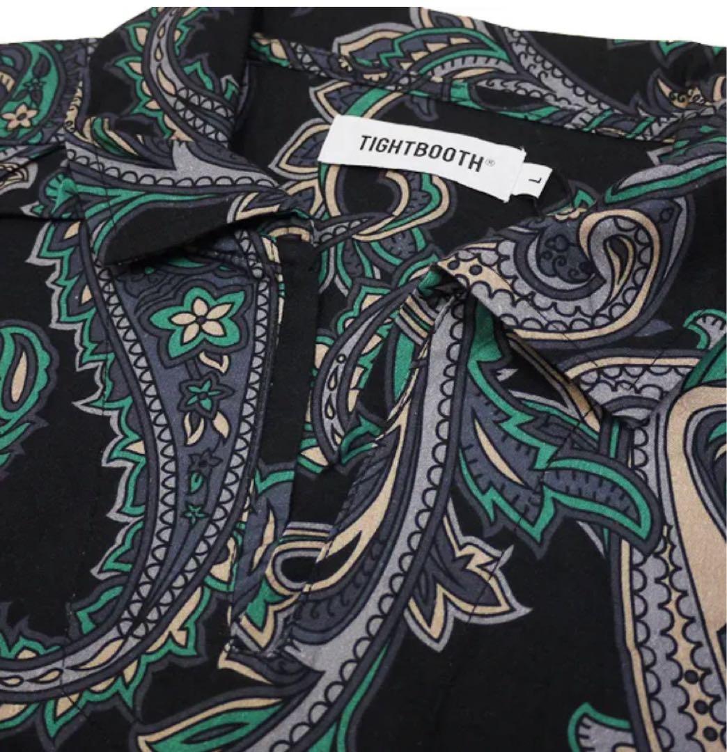 tightbooth PAISLEY L/S OPEN SHIRT 新品L