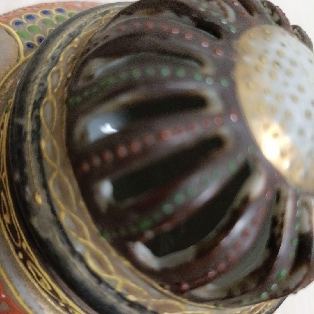 香炉　アンティーク　オールドジャパン　明治　昭和初期　三足