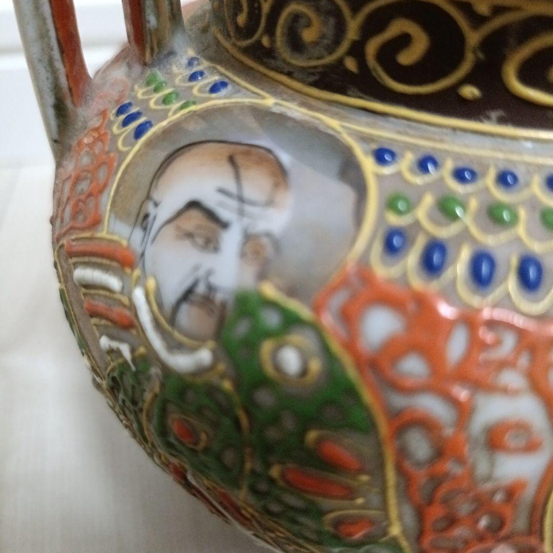 香炉　アンティーク　オールドジャパン　明治　昭和初期　三足