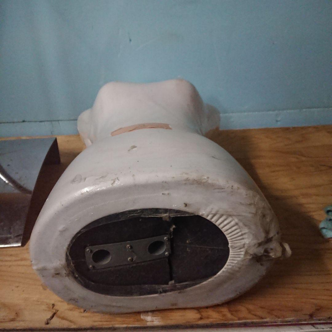 レトロ/ジャンク・昭和・平成？【中古】白いタートルネックマネキンNo3