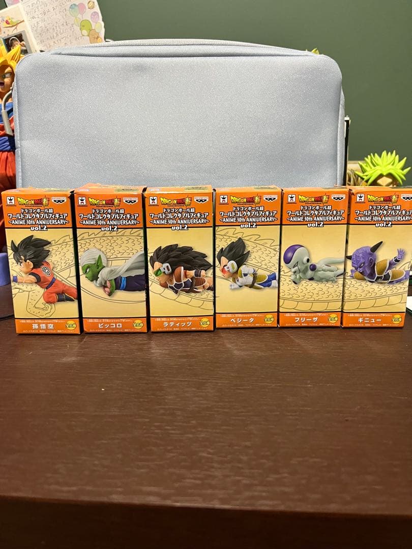 【ベジータ無念…】ワーコレ30周年 vol.2（箱傷みアリ、ベジータは支柱折れ）