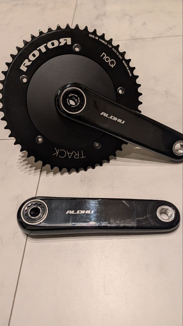ROTOR ALDHU CARBON TRACK クランク ローター ピスト