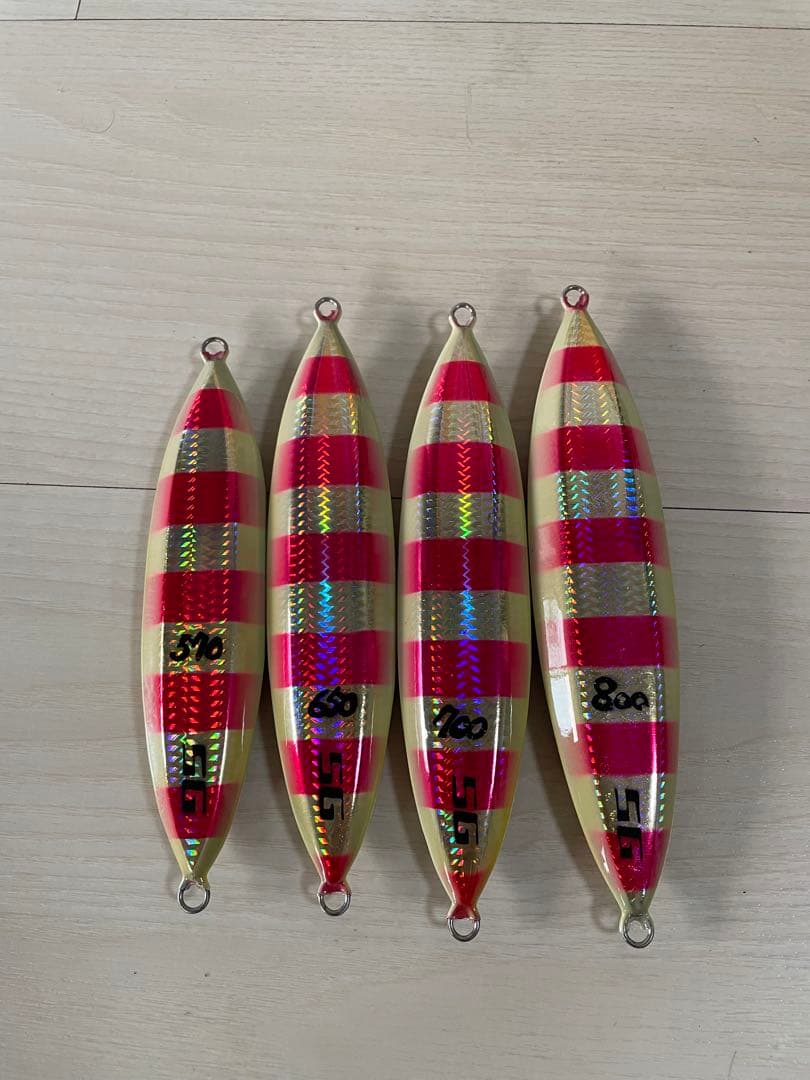 スロースキップVib570g650g700g800g4本セット