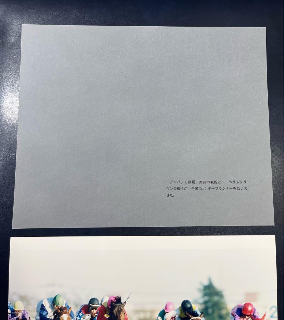 ファイター南井とお手馬4騎　報道写真集　限定保存版　希少