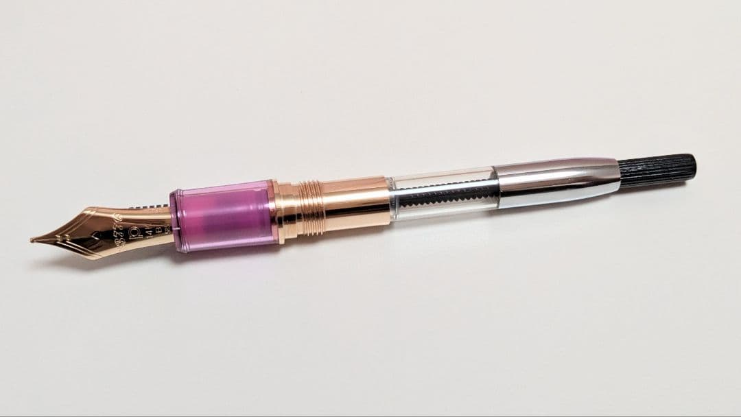 PLATINUM プラチナ 万年筆 #3776 センチュリー ニース リラ 太字