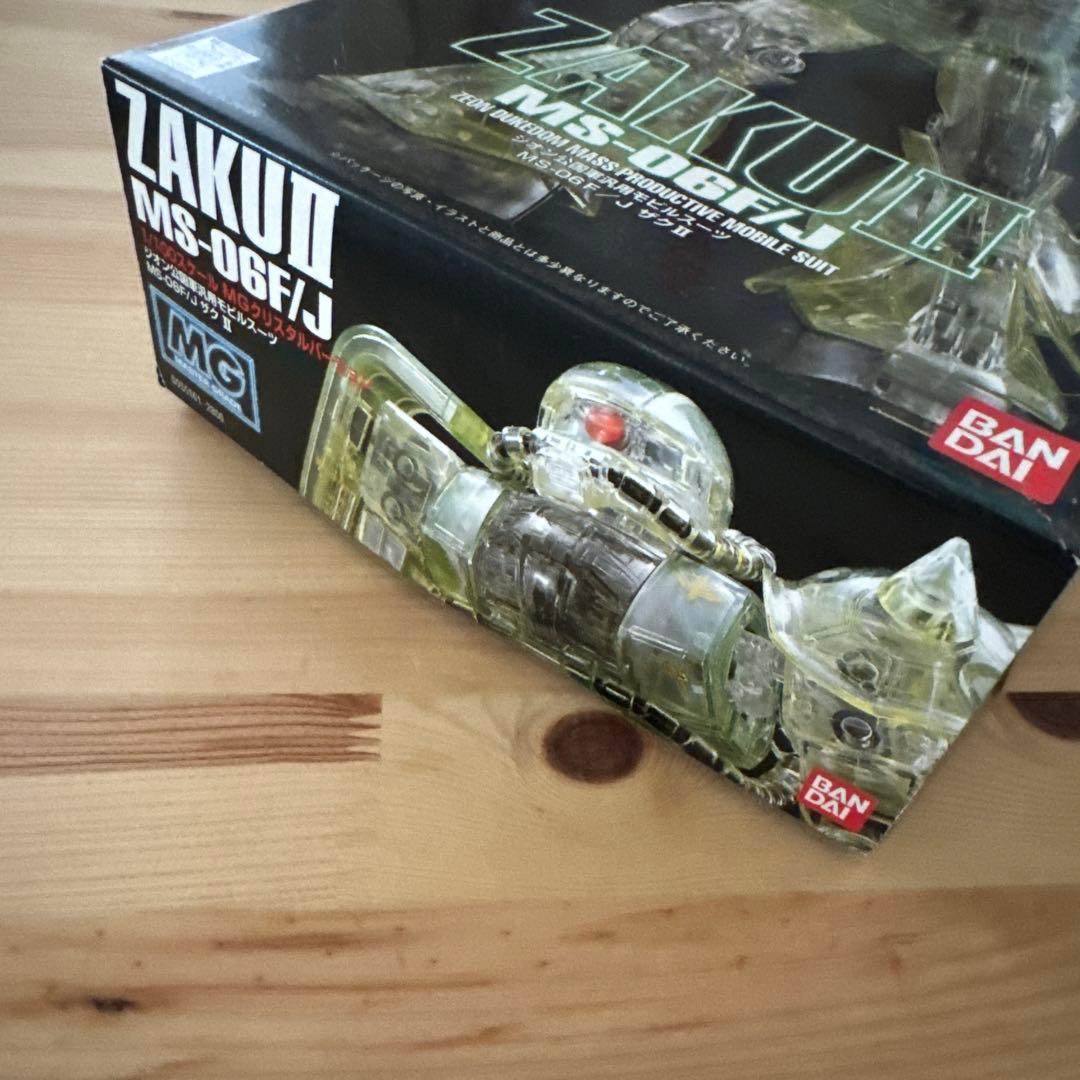 【希少品・新品・未開封品】1/100スケールMGクリスタルバージョン3点セット