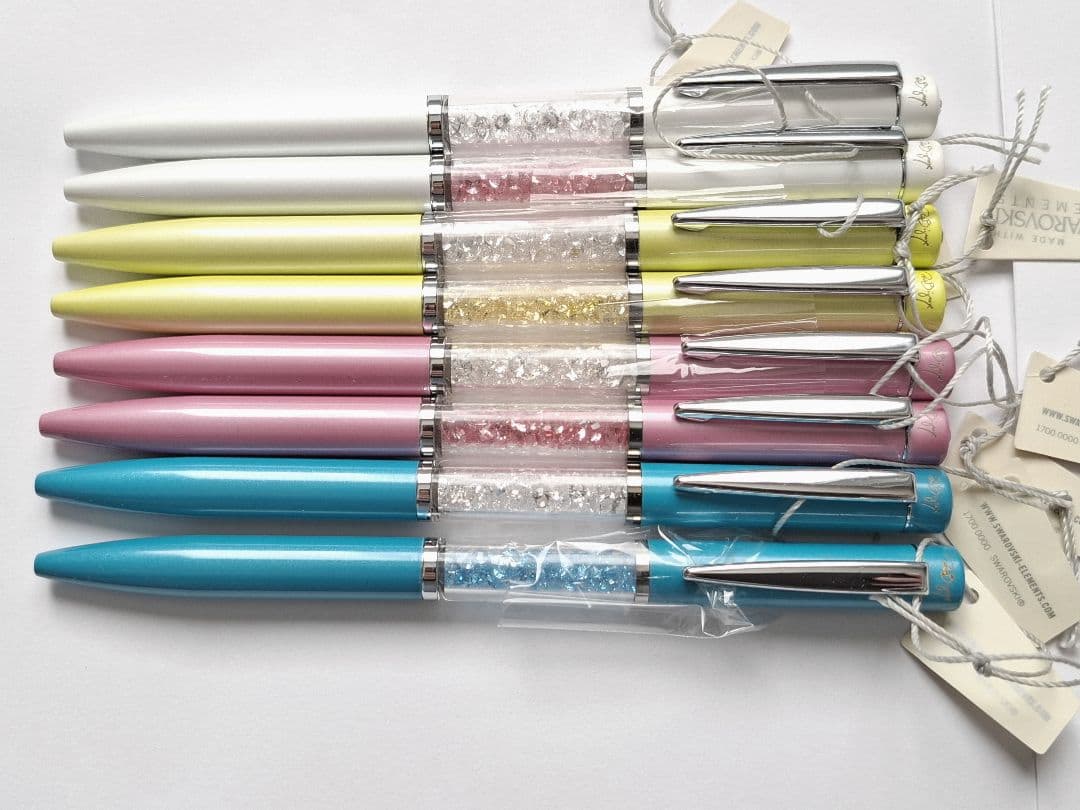 未使用　１４本セット　スワロフスキー　パリスビジュー　ボールペン