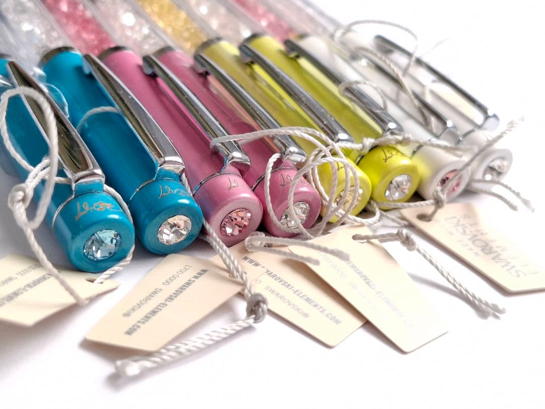 未使用　１４本セット　スワロフスキー　パリスビジュー　ボールペン