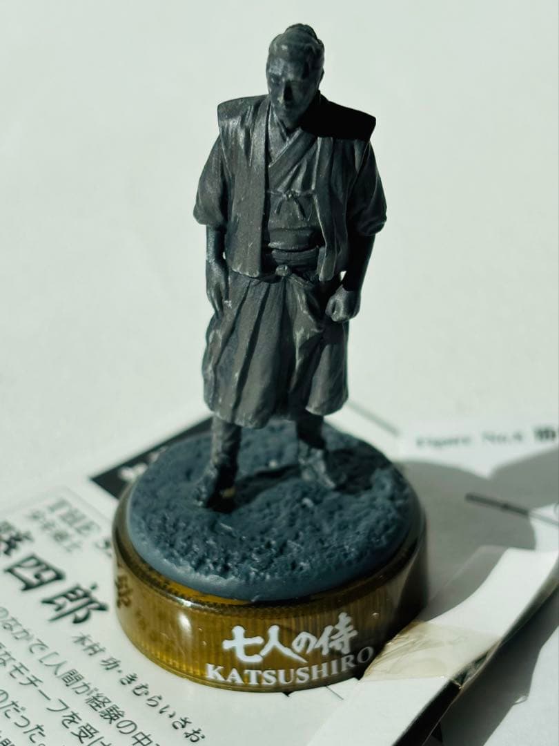 よみがえる巨匠の現場　七人の侍編　黒澤明　海洋堂　モノクロ8種セット