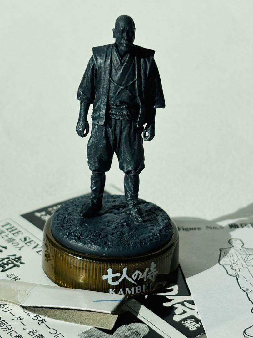 よみがえる巨匠の現場　七人の侍編　黒澤明　海洋堂　モノクロ8種セット