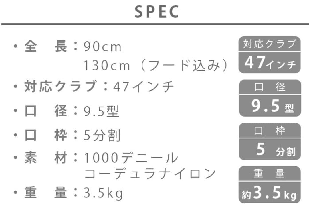 BRIEFING 1000D CR-4 ネイビー スタンドキャディバッグ 極美品