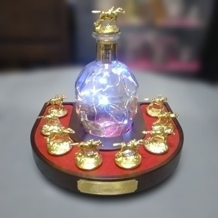 ブラントンゴールド　全8種 キャップ付き・LEDライト空き瓶・台座