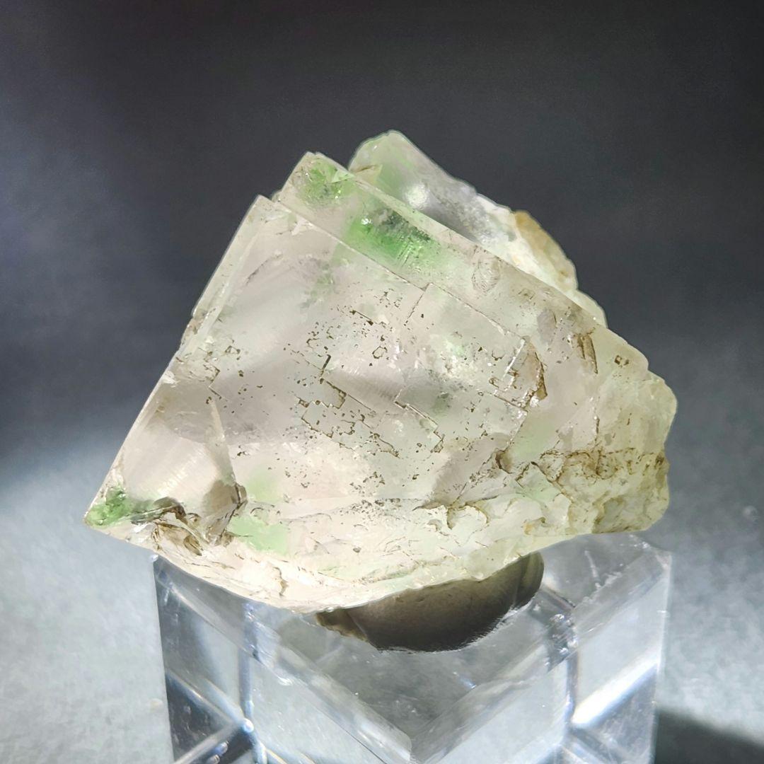 美品✨ほんのりピンク ペーニャブランカ産 フローライト原石