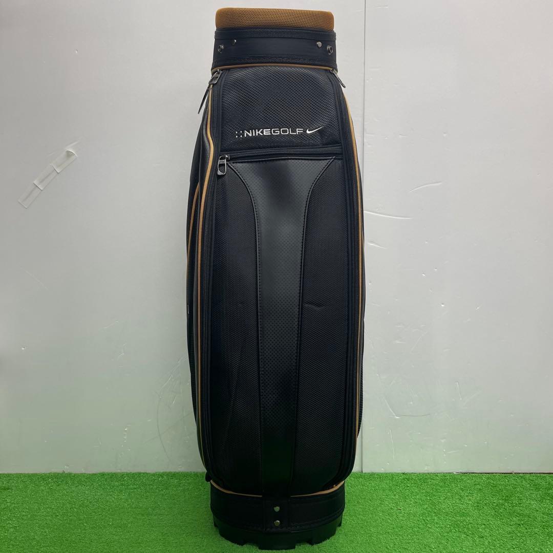NIKE GOLF キャディバッグ 9インチ ゴルフバッグ 黒