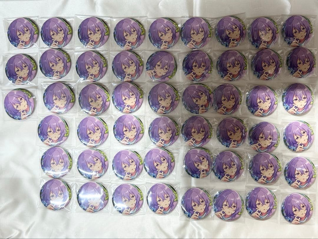 あんスタ コレクション缶バッジ 花群冬芽(ユメ)