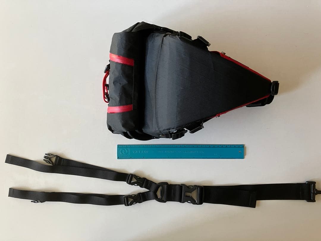 ハンドメイド工房 SUEWサドルバック “Rera Kamuy” 容量10.2L