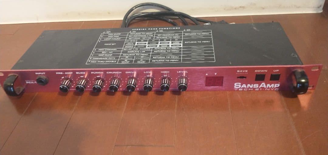 SansAmp Tech21 Psa-1 限定カラー ラックシステム