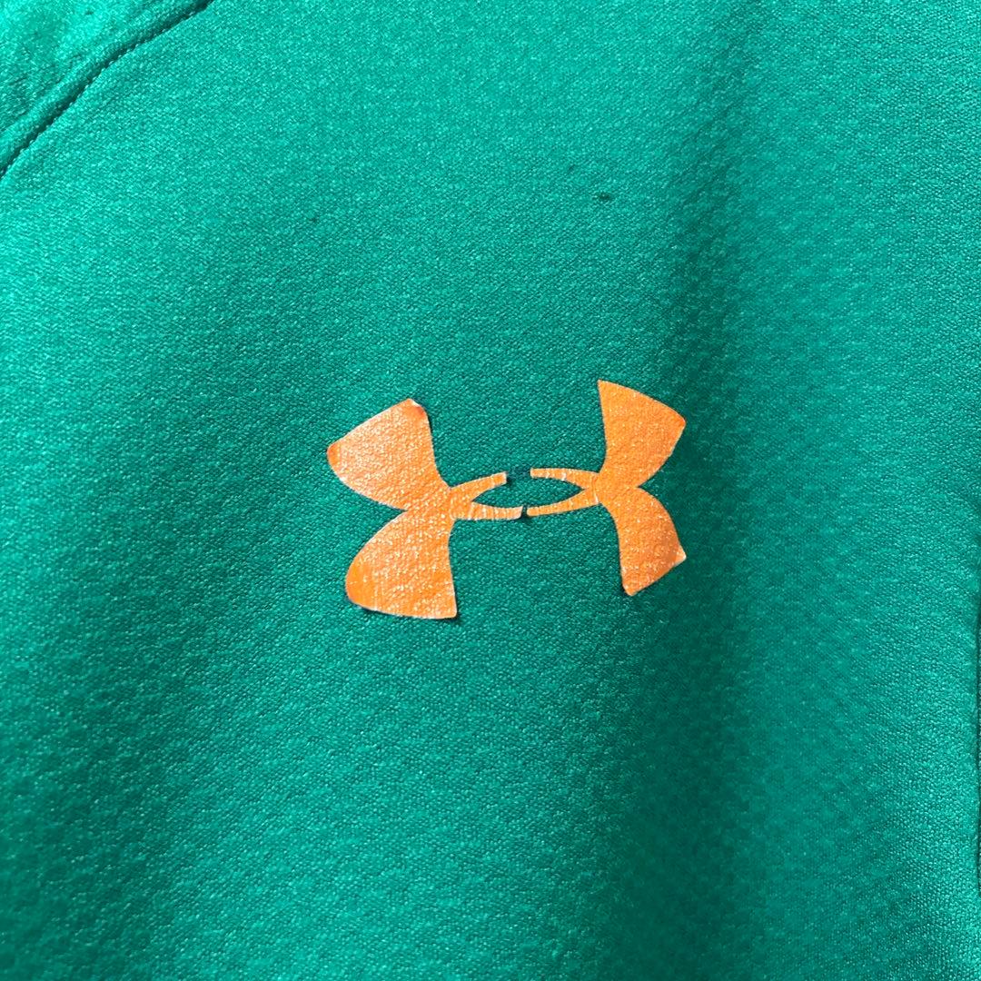 青森山田サッカーウェア　ハーフジップ　緑Rimr