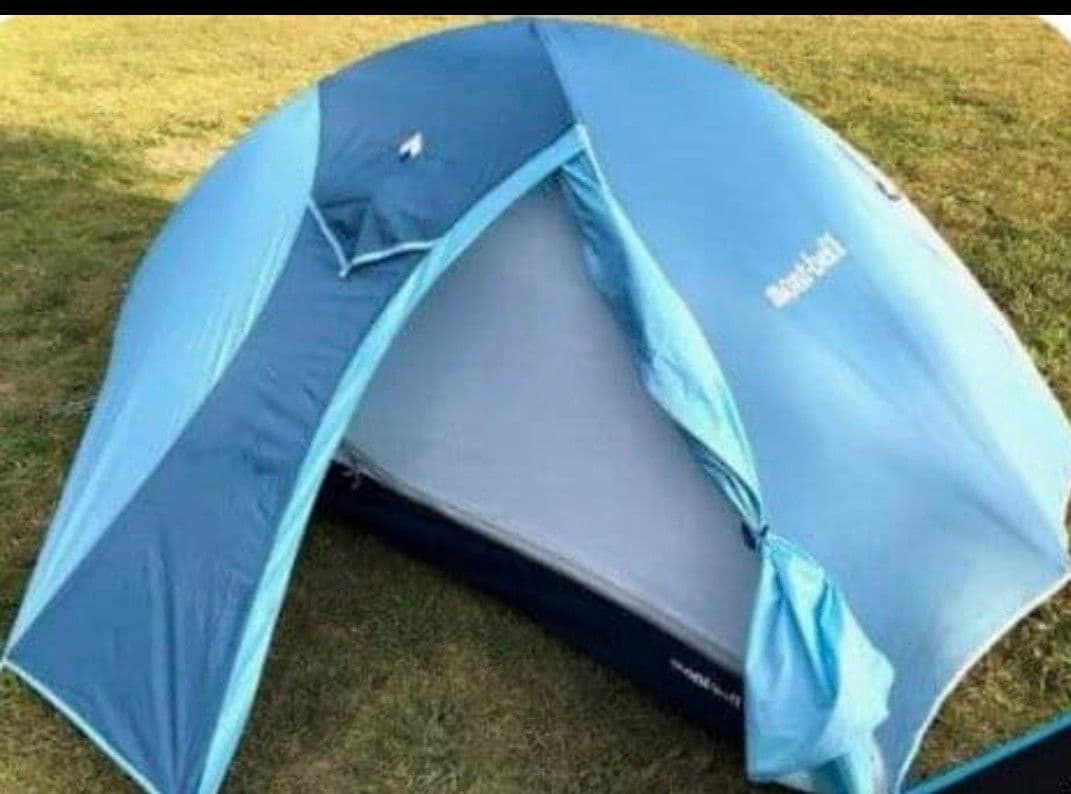 モンベル クロノスドーム2型 及び（グランドシート　別売新品付）