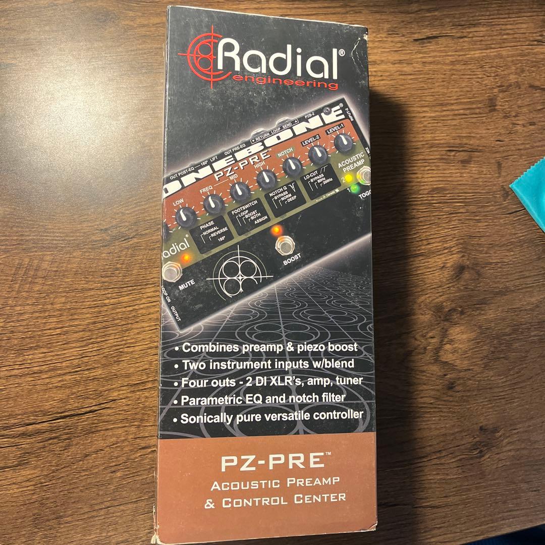 Radial PZ-Pre 【プリアンプ】