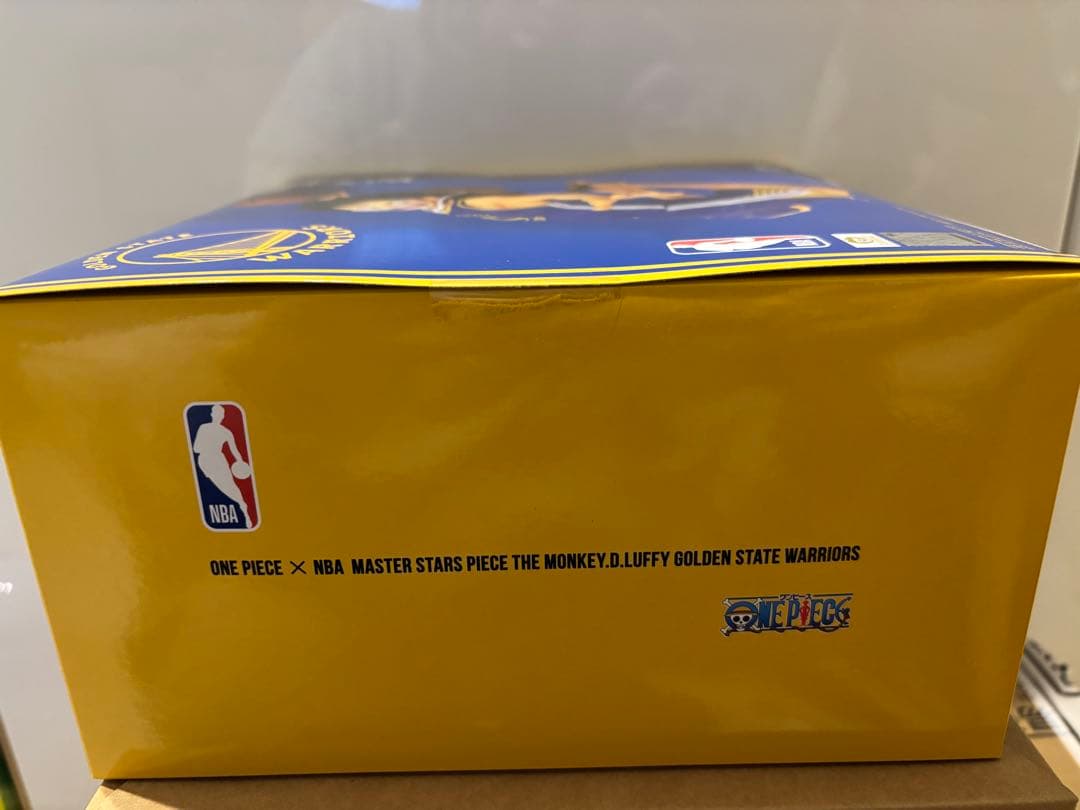 NBAウォリアーズ ルフィ フィギュア ワンピースベースショップ
