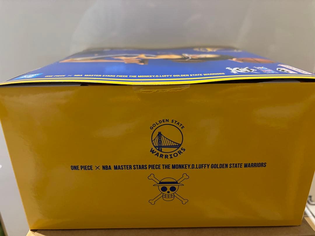 NBAウォリアーズ ルフィ フィギュア ワンピースベースショップ