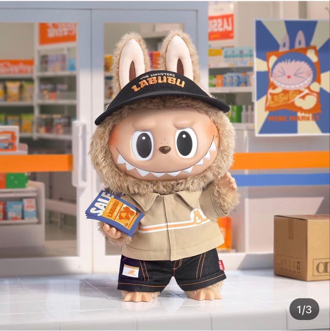 ぬいぐるみ POPMART The Naughty Cashier labubu