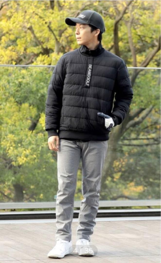 BEAMS GOLF ORANGE LABEL レオフィール 3way ブルゾン