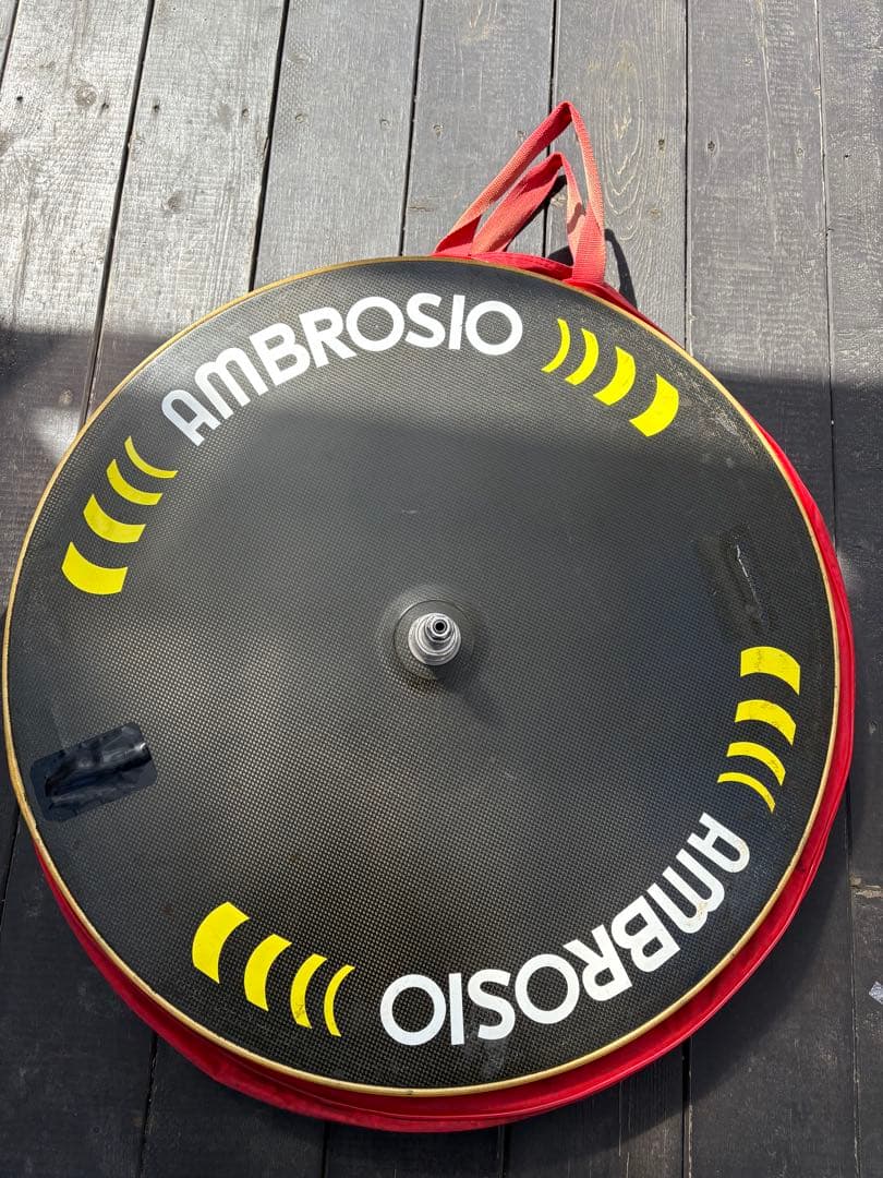 AMBROSIO チューブラー　ディスク 収納バッグ付き　中古