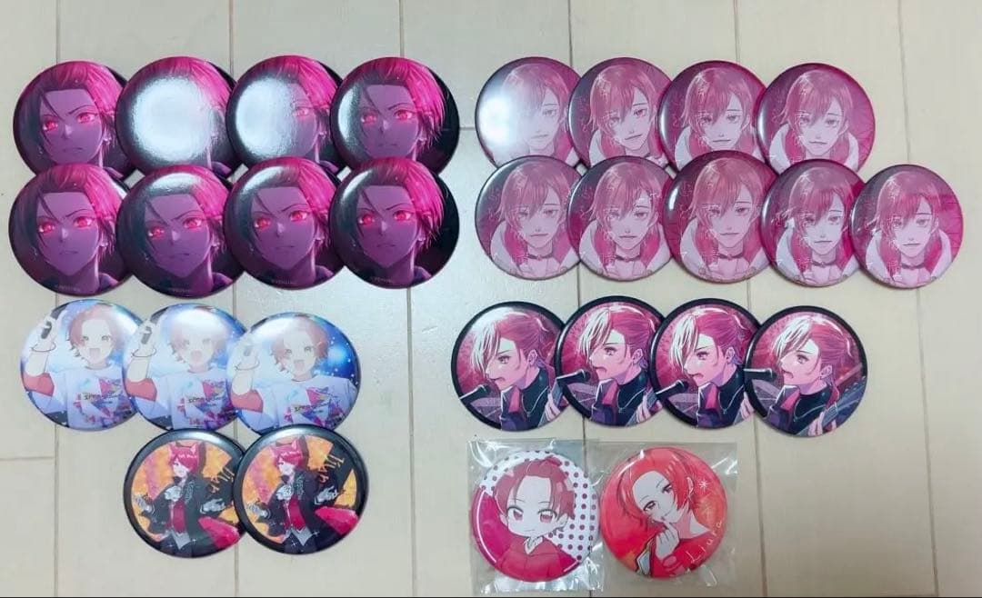 りうら缶バッジまとめ売り