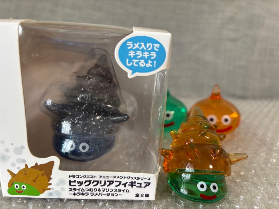 ドラゴンクエスト　スライム ビッグクリアフィギュア　18体セット　➕　おまけ付き