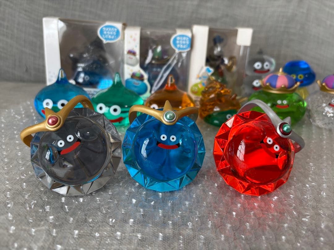 ドラゴンクエスト　スライム ビッグクリアフィギュア　18体セット　➕　おまけ付き