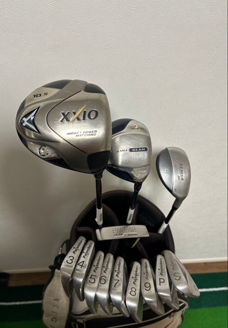 【NIKE】ゴルフクラブセット　BRIDGESTONEパターおすすめ！