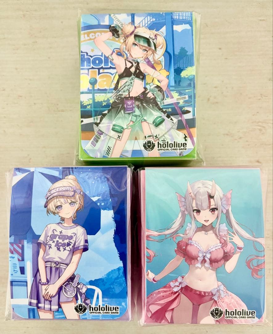 【限定青エール付】 ホロカ スタートデッキ 3種セット ホロナツパラダイスver