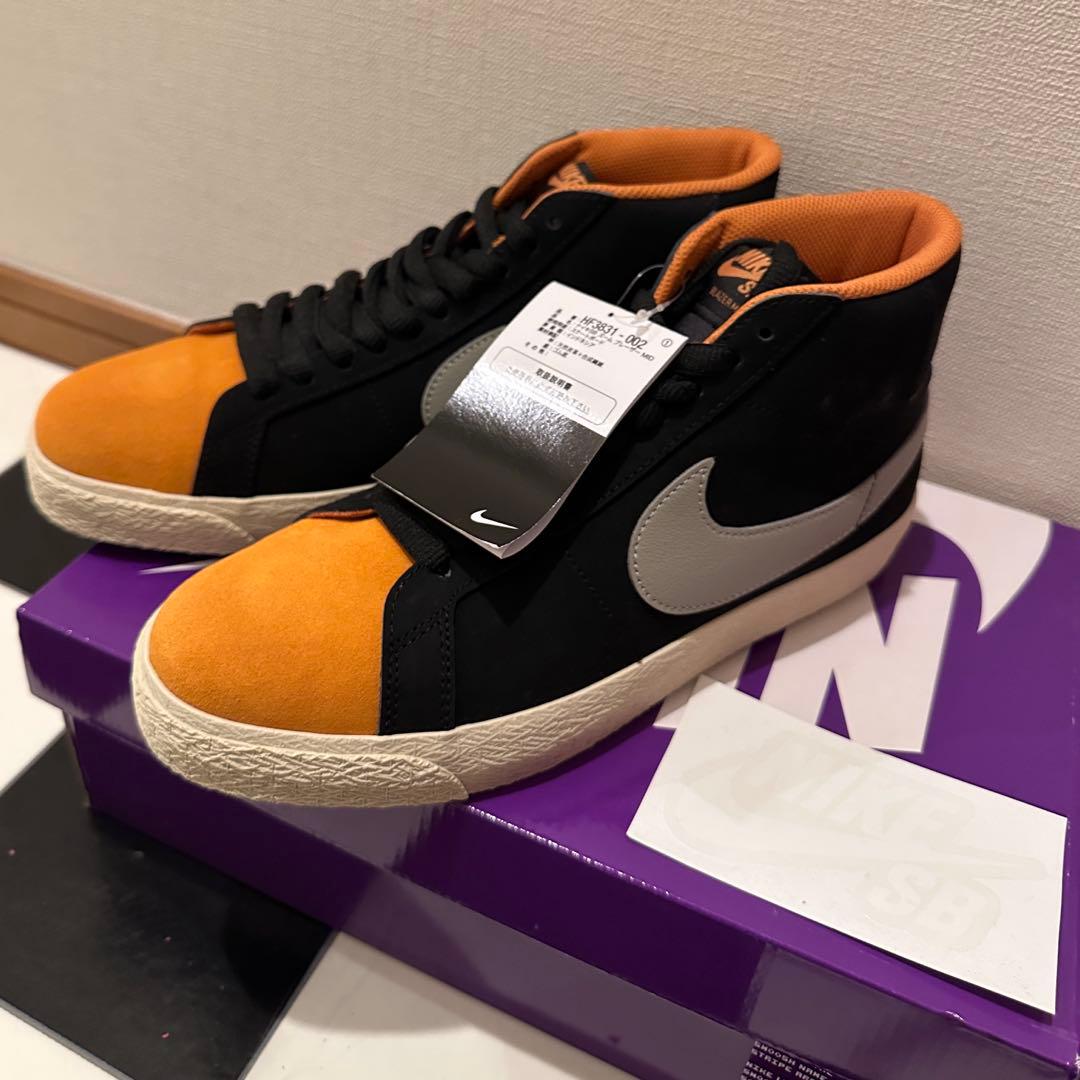 シューズ(男性用) NIKE SB HF3831-002 Zoom Blazer MID 27cm